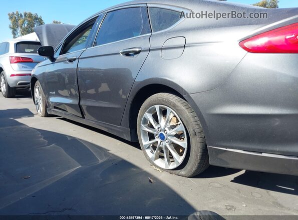 3FA6P0LU4HR141790 2017 FORD FUSION HYBRID Черный Вид спереди