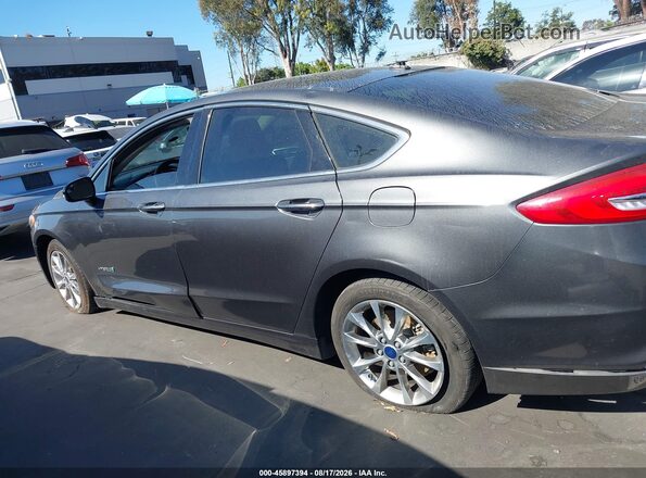 3FA6P0LU4HR141790 2017 FORD FUSION HYBRID Черный 
