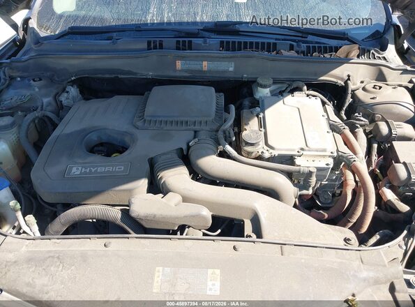 3FA6P0LU4HR141790 2017 FORD FUSION HYBRID Черный Вид сзади
