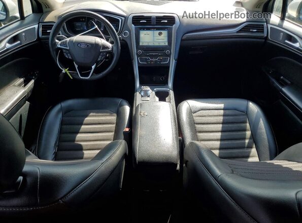 3FA6P0LU4HR165250 2017 FORD FUSION Silver წინა პანელის ხედი