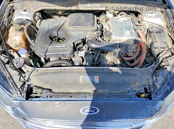 3FA6P0LU4HR165250 2017 FORD FUSION Silver უკანა სალონის ხედი