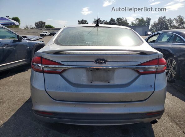 3FA6P0LU4HR165250 2017 FORD FUSION Silver უკანა ხედი