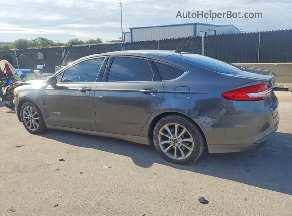 3FA6P0LU4HR240433 2017 FORD FUSION Gray უკანა მარჯვენა