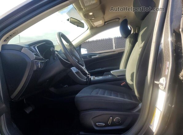 3FA6P0LU4HR240433 2017 FORD FUSION Gray წინა პანელის ხედი