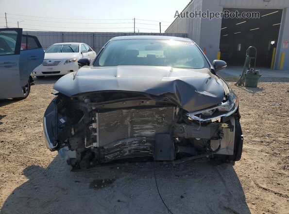 3FA6P0LU4HR402013 2017 FORD FUSION Gray Front view