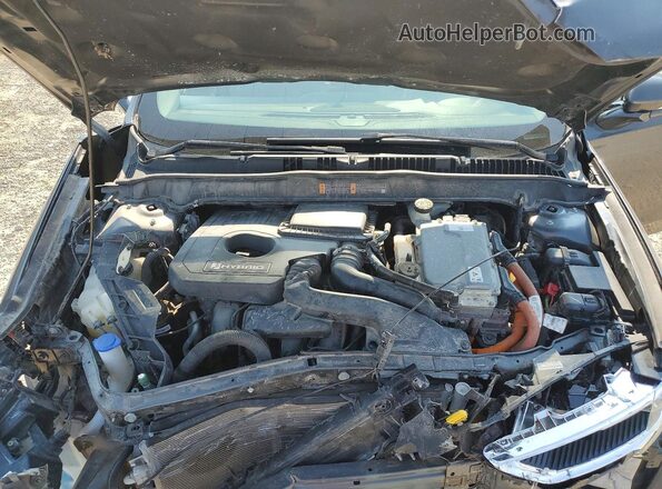 3FA6P0LU4HR402013 2017 FORD FUSION Gray Rear interior view