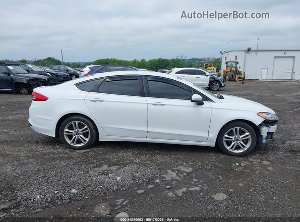 3FA6P0LU4JR152519 2018 FORD FUSION HYBRID Белый Вид щитка приборов