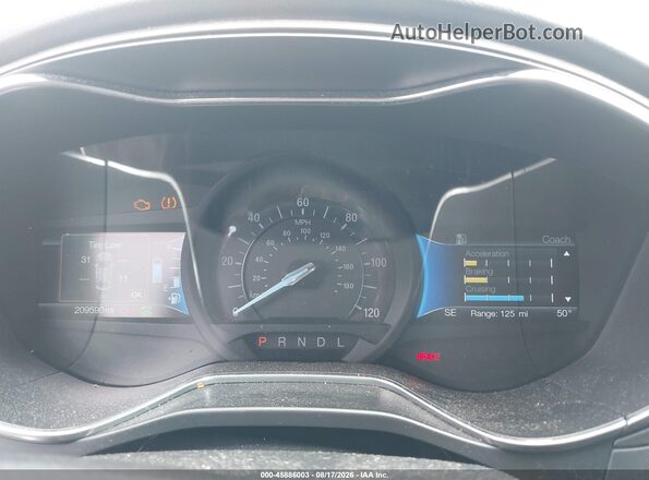 3FA6P0LU4JR152519 2018 FORD FUSION HYBRID Белый Вид задних сидений