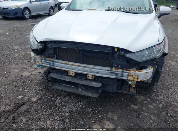 3FA6P0LU4JR152519 2018 FORD FUSION HYBRID Белый Вид спереди