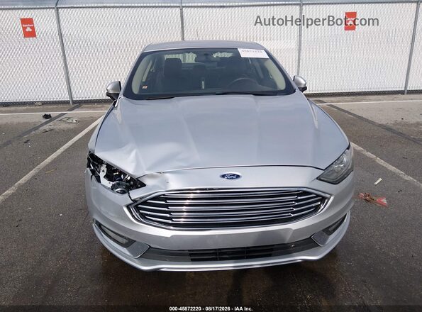 3FA6P0LU4JR170311 2018 FORD FUSION HYBRID Silver Vista del cuadro de instrumentos