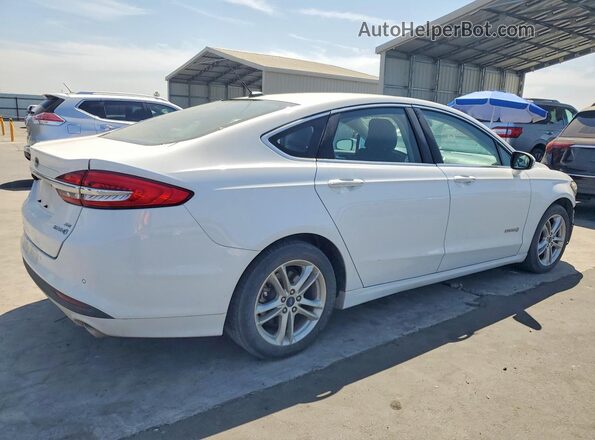 3FA6P0LU4JR171541 2018 FORD FUSION White Trasero derecho