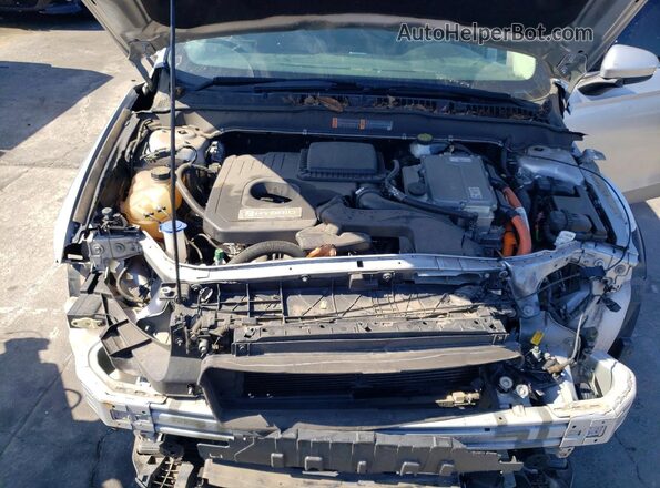 3FA6P0LU4JR173256 2018 FORD FUSION Silver Սալոնի հետևի տեսք