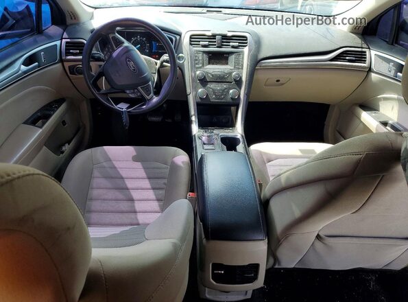 3FA6P0LU4JR173256 2018 FORD FUSION Silver Առջևի վահանակի տեսք