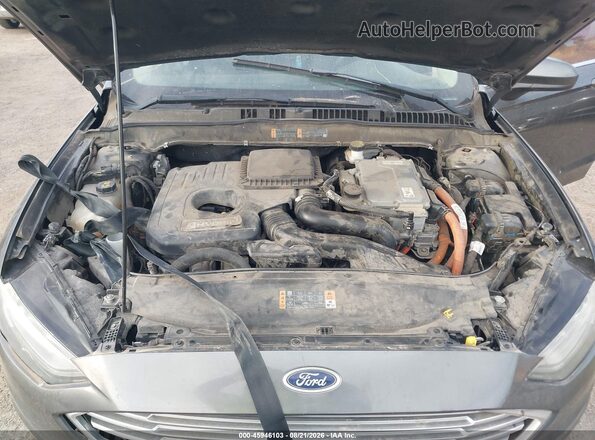 3FA6P0LU4JR226134 2018 FORD FUSION HYBRID Gray უკანა ხედი