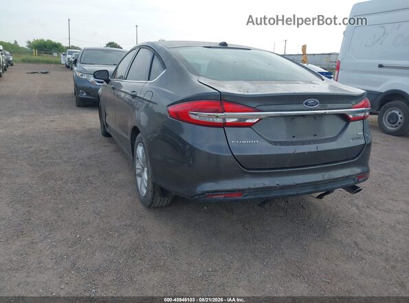 3FA6P0LU4JR226134 2018 FORD FUSION HYBRID Gray უკანა მარცხენა