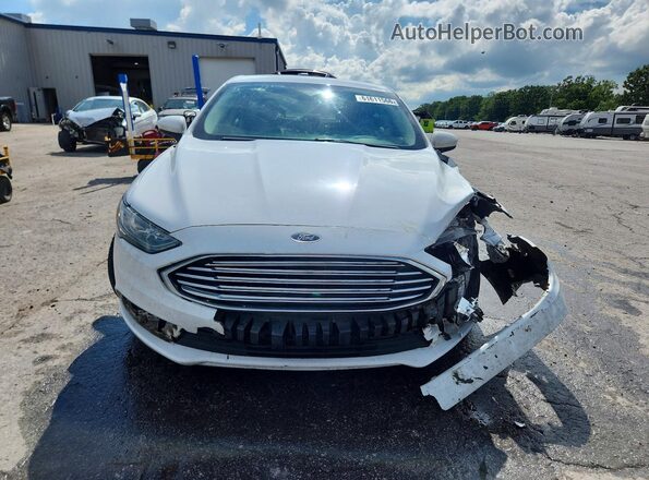 3FA6P0LU4JR274149 2018 FORD FUSION White Front view