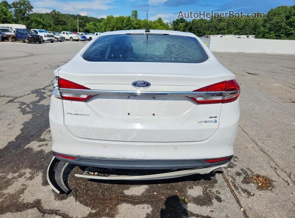 3FA6P0LU4JR274149 2018 FORD FUSION White Rear view