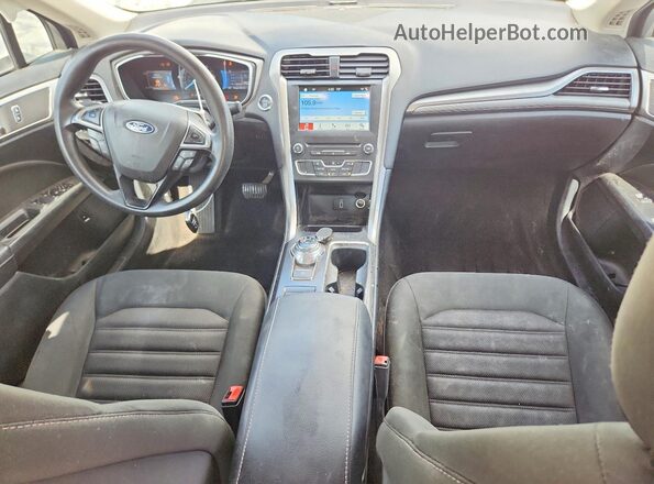 3FA6P0LU4JR274149 2018 FORD FUSION White Dashboard view