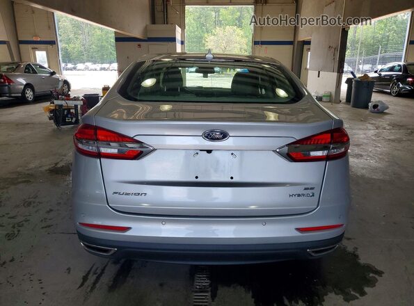 3FA6P0LU4KR110210 2019 FORD FUSION Silver უკანა ხედი