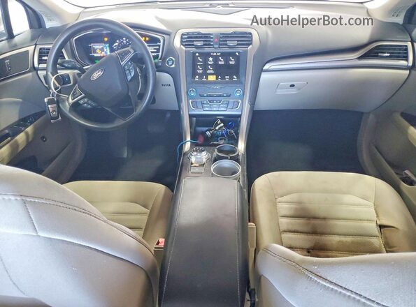3FA6P0LU4KR110210 2019 FORD FUSION Silver წინა პანელის ხედი