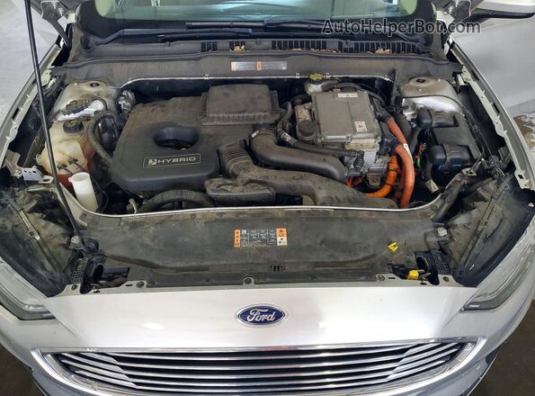 3FA6P0LU4KR110210 2019 FORD FUSION Silver უკანა სალონის ხედი