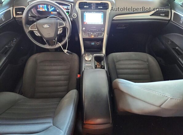 3FA6P0LU4KR208041 2019 FORD FUSION Gray Vista del salpicadero