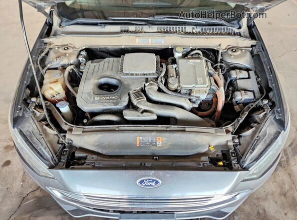 3FA6P0LU4KR208041 2019 FORD FUSION Gray Vista interior trasera