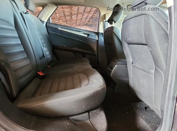 3FA6P0LU4KR208041 2019 FORD FUSION Gray Vista de los asientos traseros