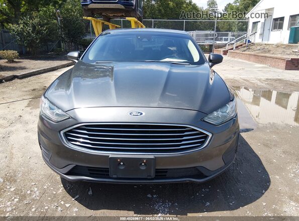 3FA6P0LU4KR211442 2019 FORD FUSION HYBRID Серебряный 