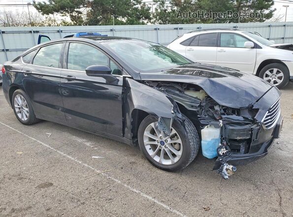 3FA6P0LU4LR158386 2020 FORD FUSION Black წინა მარჯვენა