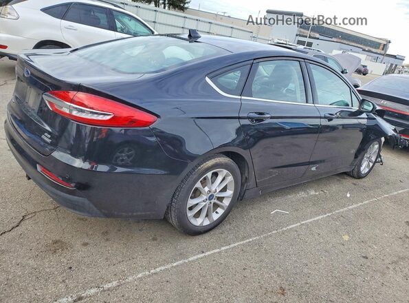 3FA6P0LU4LR158386 2020 FORD FUSION Black უკანა მარჯვენა