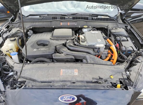 3FA6P0LU4LR158386 2020 FORD FUSION Black უკანა სალონის ხედი