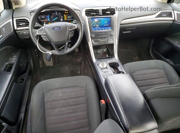 3FA6P0LU4LR158386 2020 FORD FUSION Black წინა პანელის ხედი