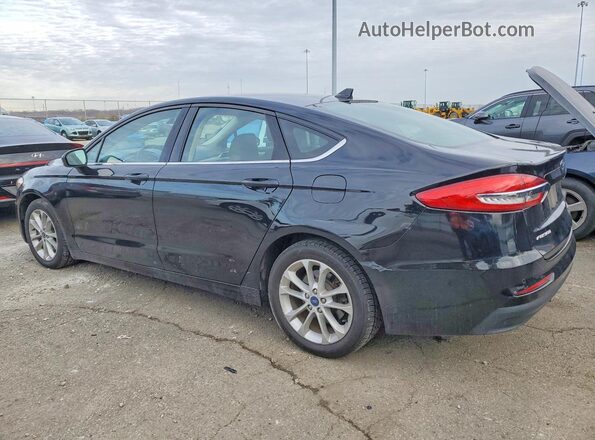 3FA6P0LU4LR158386 2020 FORD FUSION Black უკანა მარცხენა