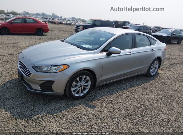 3FA6P0LU4LR226301 2020 FORD FUSION Silver Vista tres cuartos delantera izquierda