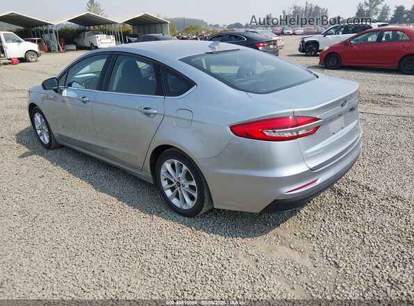 3FA6P0LU4LR226301 2020 FORD FUSION Silver Trasero izquierdo