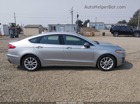 3FA6P0LU4LR226301 2020 FORD FUSION Silver 