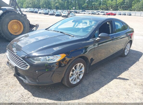3FA6P0LU4LR264921 2020 FORD FUSION Black Przód lewy
