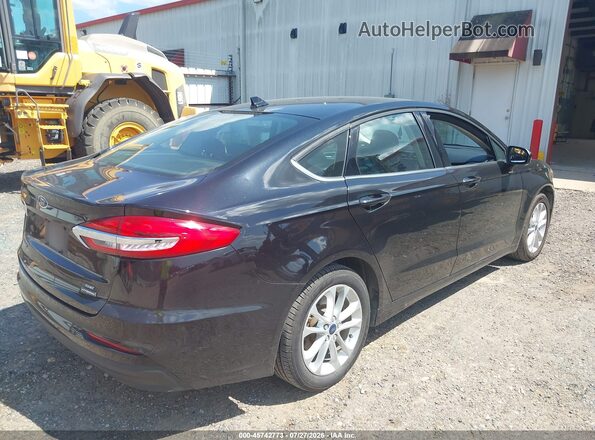 3FA6P0LU4LR264921 2020 FORD FUSION Black Tył prawy