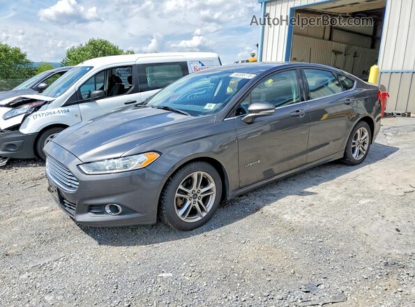 3FA6P0LU5GR178703 2016 FORD FUSION Gray უკანა მარცხენა