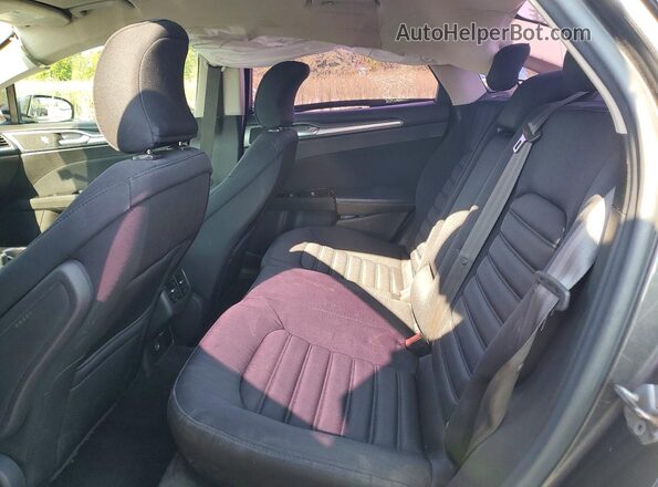 3FA6P0LU5GR313159 2016 FORD FUSION Gray Հետևի նստատեղերի տեսք