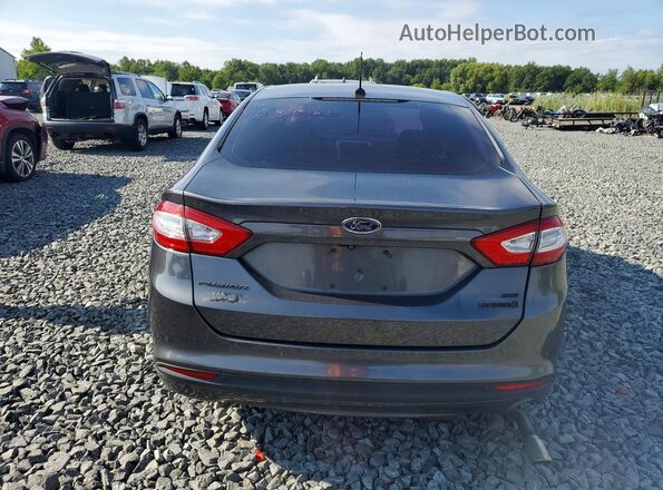 3FA6P0LU5GR313159 2016 FORD FUSION Gray Հետևի տեսք