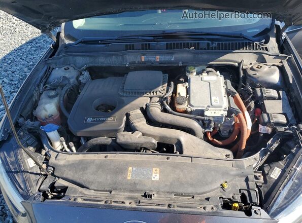 3FA6P0LU5GR313159 2016 FORD FUSION Gray Սալոնի հետևի տեսք