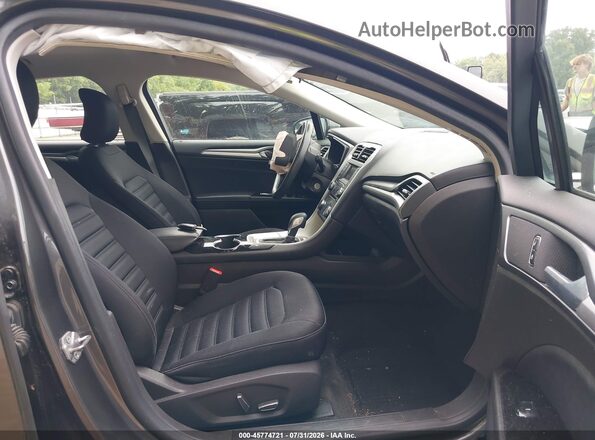 3FA6P0LU5GR389304 2016 FORD FUSION HYBRID Серый Вид салона спереди