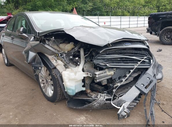 3FA6P0LU5GR389304 2016 FORD FUSION HYBRID Серый Вид спереди