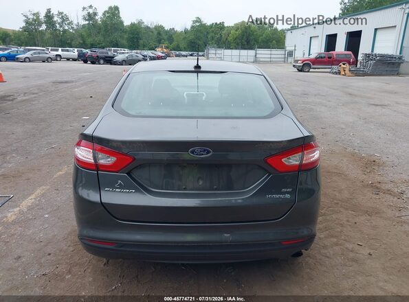 3FA6P0LU5GR389304 2016 FORD FUSION HYBRID Серый 