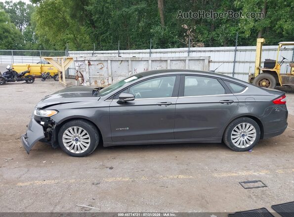 3FA6P0LU5GR389304 2016 FORD FUSION HYBRID Серый Панорамный вид салона 360°