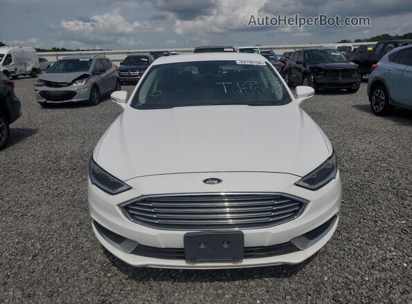 3FA6P0LU5JR163495 2018 FORD FUSION White Vista frontal