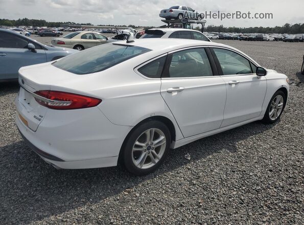 3FA6P0LU5JR163495 2018 FORD FUSION White Trasero derecho