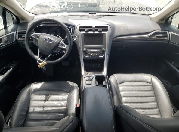 3FA6P0LU5JR163495 2018 FORD FUSION White Vista del salpicadero